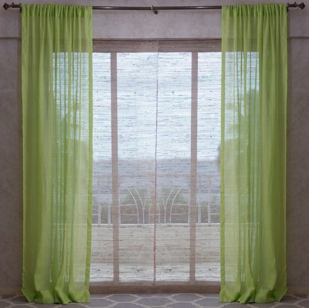 Linen Gauze Curtains Calyz Textiles