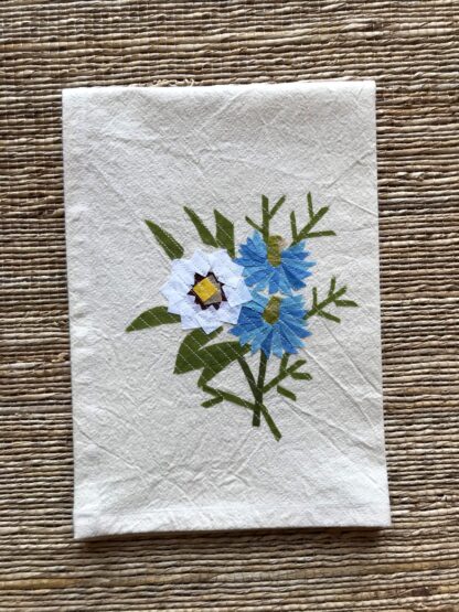 Calyz Aster Bouquet Kitchen Towel